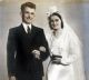 BOX, Willie / Bill and Gwennie TOY wedding 1940 Stratford on Avon